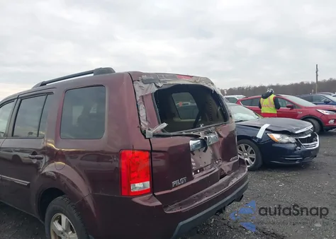 2010 Honda Pilot Ex-L z USA, uszkodzony, nr VIN 5FNYF4H57AB022850
